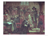 Buy Attempted Arrest of 5 Members of the House of Commons by Charles I, 1642, 1868 at AllPosters.com