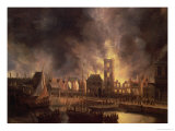 Buy The Great Fire in the Old Town Hall, Amsterdam 1652 at AllPosters.com