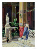 Buy In a Courtyard in Pompeii at AllPosters.com