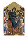 Buy The Virgin and Child in Majesty Surrounded by Six Angels, circa 1270 at AllPosters.com
