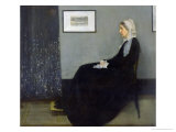 Buy Arrangement in Grey and Black No.1: Portrait of the Artist's Mother, c.1871 at AllPosters.com