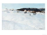 Buy A Winter's Day in Norway, 1886 at AllPosters.com