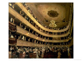 The Auditorium of the Old Castle Theatre, 1888