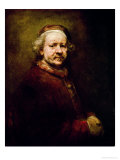 Self Portrait in at the Age of 63, 1669