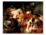 The Death of Sardanapalus, 1827