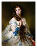 Portrait of Madame Rimsky-Korsakov (1833-78) Nee Varvara Dmitrievna Mergassov, 1864 (Oil on Canvas)