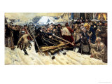 Buy The Execution of Boyarina Pajaritar Morozova (D.1675) 1887 at AllPosters.com