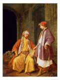 Buy Two Merchants Conversing at AllPosters.com