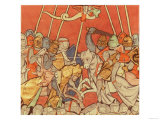 King Arthur in Combat, by Robert De Barron