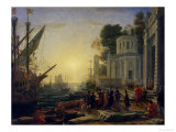 Cleopatra Disembarking at Tarsus, 1642