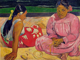 Women of Tahiti, on the Beach, 1891