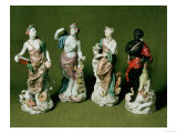 Plymouth Porcelain Figures of the Four Continents Produced under William Cookworthy