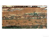 Buy View of London with the Swan, the Rose and the Globe Theatres at AllPosters.com