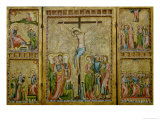 Buy Altarpiece with the Crucifixion in the Centre Panel and Scenes from the Life of Christ at AllPosters.com