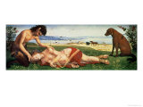A Satyr Mourning over a Nymph, circa 1495