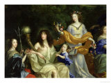 Buy The Family of Louis XIV (1638-1715) 1670 at AllPosters.com