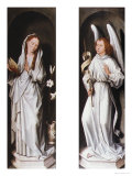 The Annunciation (Two Exterior Panels of a Triptych), circa 1472