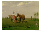 Ploughing in Spring, 1820s