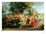 A Peasant Dance, 1636-40