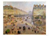 Buy The Avenue De L'Opera, Paris, circa 1880 at AllPosters.com
