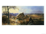 Aborigines in an Australian Landscape