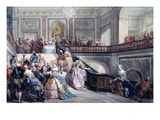 Fete at the Chateau De Versailles on the Occasion of the Marriage of the Dauphin in 1745