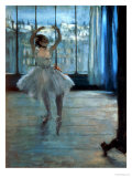 Dancer in Front of a Window (Dancer at the Photographer's Studio) circa 1874-77 Giclee Print