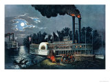 Buy Wooding Up' on the Mississippi at AllPosters.com