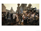 Buy The Morning of the Execution of the Streltsy in 1698, 1881 at AllPosters.com