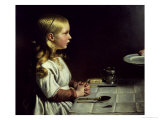 Buy Florence Cope Saying Grace at Dinnertime at AllPosters.com