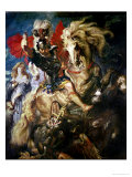 St. George and the Dragon, circa 1606
