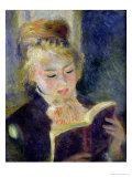 Buy Girl Reading, 1874 at AllPosters.com