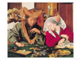 Buy The Money Changer and His Wife, 1539 at AllPosters.com