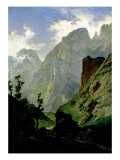 Buy Mountains in Europe, 1876 at AllPosters.com