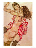 Two Girls Embracing, 1915