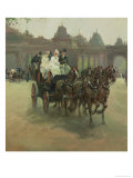 Carriages at Hyde Park