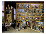 Buy The Archduke Leopold Wilhelm (1614-62) in His Picture Gallery in Brussels, 1651 at AllPosters.com