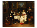 Buy A Flemish Family at Dinner at AllPosters.com