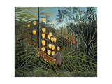 Buy Tropical Forest: Battling Tiger and Buffalo, 1908 at AllPosters.com