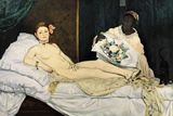 Buy Olympia, 1863 at AllPosters.com