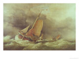 Buy Dutch Pincks Running to Anchor off Yarmouth at AllPosters.com