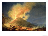 Buy Vesuvius Erupting at AllPosters.com