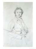 Buy Portrait of Niccolo Paganini (1782-1840) 1819 at AllPosters.com