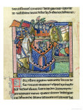 Tyre Being Blockaded by the Venetian Fleet and Beseiged by Crusader Knighthood