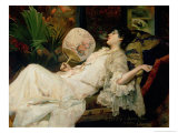 Young Woman Smoking, 1894