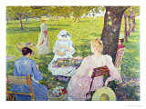 Buy Family in the Orchard, 1890 at AllPosters.com