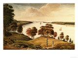 Buy View of the Hudson River from Fort Knyphansen at AllPosters.com