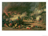 Buy Taking of the Tuileries, Court of the Carrousel, 10th August 1792 at AllPosters.com