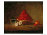 Basket with Wild Strawberries, circa 1761