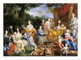 Buy The Family of Louis XIV (1638-1715) 1670 at AllPosters.com